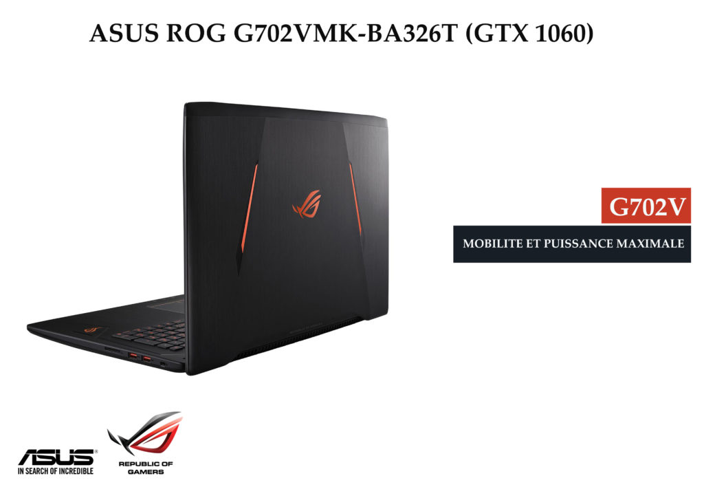 Clavier Et Plastron Supérieur (haut De Châssis) Pour PC Portable ASUS ROG G702VMK - Pièce D'occasion Originale