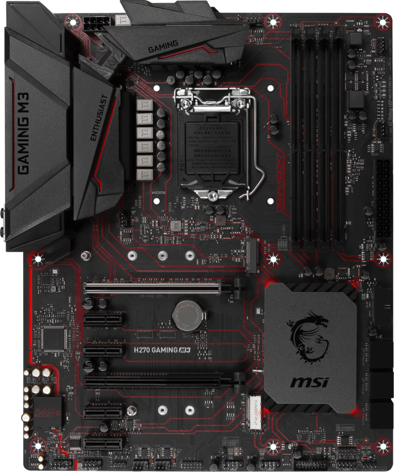 Msi h270 gaming m3 обзор